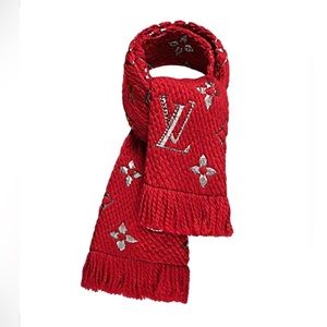 New Authentic scarf Louis Vuitton logomania M75832
